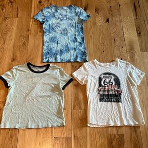 Variety of T-shirts
